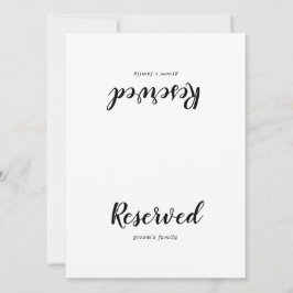 シンプル書道結婚の看板