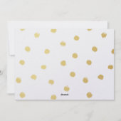 シンプル書道金ゴールド「新年おめでとう シーズンカード (裏面)