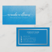 シンプル書 名刺 (正面/裏面)