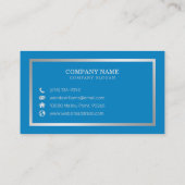 シンプル書 名刺 (裏面)