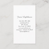 シンプル曼荼羅 名刺 (裏面)