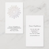 シンプル曼荼羅 名刺 (正面/裏面)