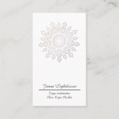 シンプル曼荼羅 名刺 (正面)