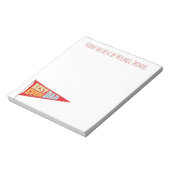 シンプル最高のパパエバンミニマルペナント父の日 ノートパッド (回転)