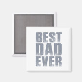 シンプル最高のパパEVER父の日 |マグネット マグネット (正面/裏面)