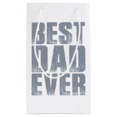 シンプル最高のパパEVER父の日 |抱き枕 スモールペーパーバッグ (裏面)