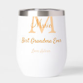 シンプル最高のミニマルGranda ever orange monogram (背面)