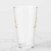 シンプル最高のミニマルGranda ever orange monogram タンブラーグラス (右)