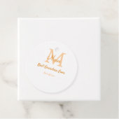 シンプル最高のミニマルGranda ever orange monogram フェイバータグ (インサイチュ)