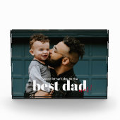 シンプル最高のモダンパパ フォトブロック (正面)