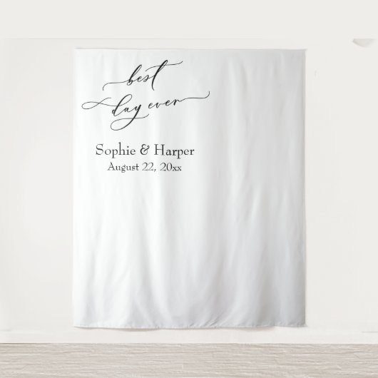 シンプル最高の日の離れ写真の背景 タペストリー (正面)