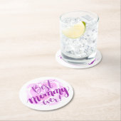 シンプル最高の母なる日 |コースター ラウンドペーパーコースター (インサイチュ)