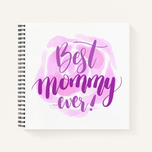 シンプル最高の母なる日 |ノートブック ノートブック (正面)