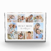 シンプル最高の母コラージュ フォトブロック (正面)