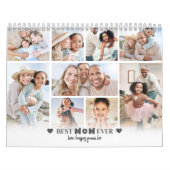 シンプル最高の母フォトコラージュ母 カレンダー (カバー)