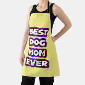 シンプル最高の犬の母 エプロン (インサイチュ)