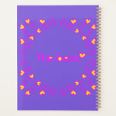 シンプル最高の贈り物 プランナー手帳 (裏面)