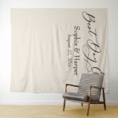 シンプル最高のDay Ever Cream Photo Backdrop タペストリー (インサイチュ(横))