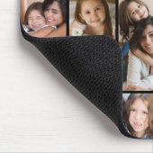 シンプル最高のMOM EVER 8フォトコラージュカスタム マウスパッド (コーナー)