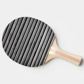 シンプル木のストライプ模様 卓球ラケット (横)