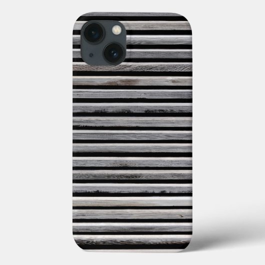 シンプル木目ストライプ模様 Case-Mate iPhoneケース (裏面)