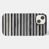 シンプル木目ストライプ模様 iPhoneケース (裏面横)