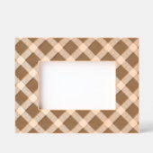 シンプル板エッモダンチング写真枠 レーザー彫刻フレーム (正面)