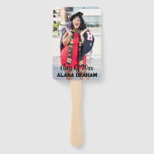 シンプル校写真卒業 ハンドファン (裏面)