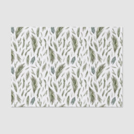 シンプル森ボタニカルウォーター色クリスマス 薄葉紙