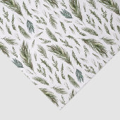 シンプル森ボタニカルウォーター色クリスマス 薄葉紙 (詳細)