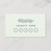 シンプル植かわいらし物店、ガーデンロイヤリティカード ロイヤリティカード (正面)