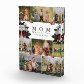 シンプル植物フローラMOM 8フォトコラージュの贈り物 フォトブロック (右)