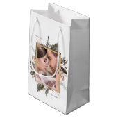 シンプル植物写真と名前スモール抱き枕 スモールペーパーバッグ (裏面アングル)