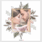 シンプル植物写真 シール (シート)