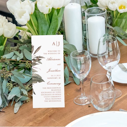 シンプル植物学結婚式計画