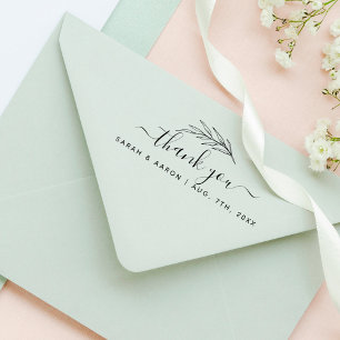 シンプル植物学葉語台本あり結婚と ラバースタンプ