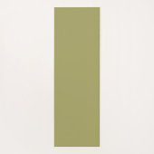 シンプル植物性グリーンパーム離れオンライトベージュ ヨガマット (裏面)