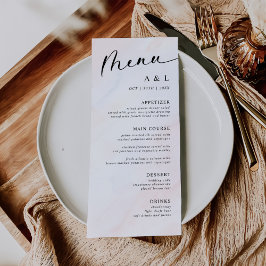 シンプル植物素朴結婚薬 メニュー