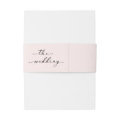 シンプル植物素朴結婚薬 招待状ベリーバンド (裏面例)