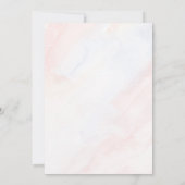 シンプル植物素朴結婚薬 招待状 (裏面)