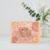 シンプル楽しみはがき ポストカード (スタンド正面)