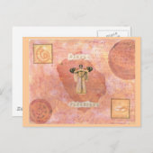 シンプル楽しみはがき ポストカード (正面/裏面)