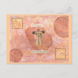 シンプル楽しみはがき ポストカード