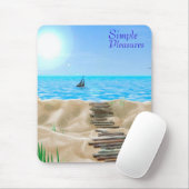 シンプル楽 マウスパッド (マウス)