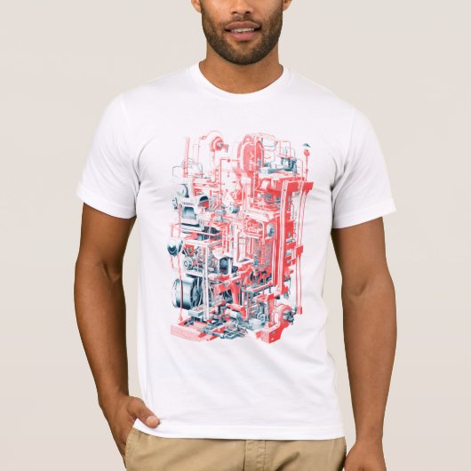 シンプル機 Tシャツ (正面)