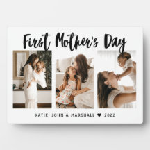 シンプル母の日の書道3写真ギフト