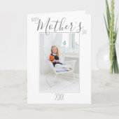 シンプル母の日 カード (正面)