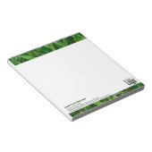 シンプル気にLawn Service Promotion Logo文字 ノートパッド (アングル)