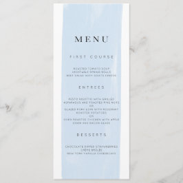 シンプル水の色のメ結婚ニュー メニュー