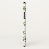 シンプル水の色の離れパターンパーソナライズされた Case-Mate iPhoneケース (裏面/右)